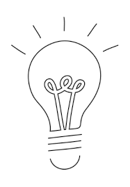 One Line Drawing Light Bulb Google Zoeken Light Bulb Drawing Doodle Drawings Drawings