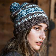 Free Fair Isle Knit Hat Pattern Knit A Modern Fair Isle Hat Using 100 Wool Patons Classic Wool W Fair Isle Knitting Patterns Fair Isle Hat Pattern Knitting