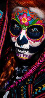 Imagenes de catrinas para fondo de pantalla. De Catrina Tapete Chicas 1125x2436 Wallpapertip