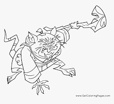 Free teenage mutant ninja turtles coloring pages f. New Tmnt Cartoon Coloring Master Splinter Rise Of The Teenage Mutant Ninja Turtles Coloring Pages Hd Png Download Kindpng