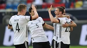 #diemannschaft in english news from the germany national teams & dfb! Dfb Elf Offensive Spectacle Against Latvia German Team Euro 2020 Football Archysport