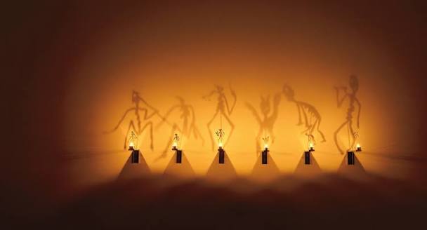 Shadows from the Lessons of Darkness (1987) by Christian Boltanski | Artsy