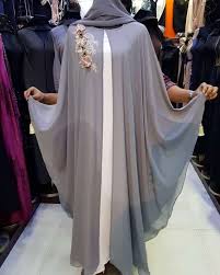 The floral embroidery adds a pop of brightness to this classic black abaya. Dubai Abaya Latest Burqa Designs Promotions