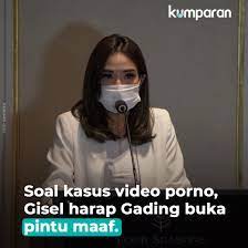 kumparan on X: Gisella Anastasia menyampaikan permintaan maaf terkait  kasus video porno yang tengah menjeratnya. Ia juga berharap dirinya  dibukakan pintu maaf, terutama oleh keluarganya. Juga mantan suaminya  Gading Marten dan keluarga,