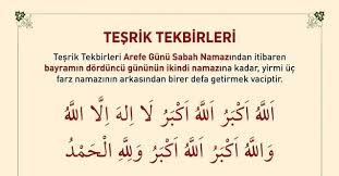 Tesrik tekbirleri ne zaman baslar. Kwrle8cv Hjlqm