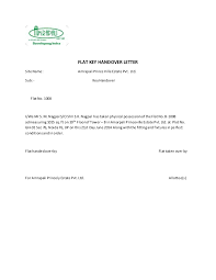 You can make use of our handover templates to find out the established format for drafting such a document. Keys Handover Letter Handing Over Keys To Our Landlord Help Needed Please