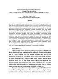 Contoh dari variabel nominal ini adalah : Top Pdf Jurnal Ilmiah Marketing Komunikasi 1 123dok Com