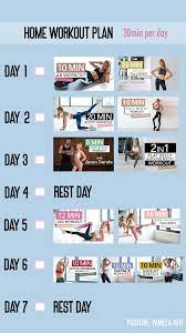 51 Pamela Reif - Youtube At Home Workout Plan Workout Plan At Home Workouts