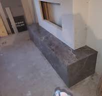 How to hide tile material color at mitres?