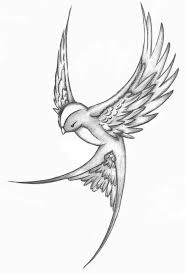 True Love Simple Bird On Tree Drawing 12 Inspiring Swallow And Sparrow Tattoos In 2020 Sparrow Tattoo Design Cool Tattoo Drawings Tattoo Design Drawings