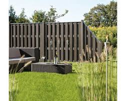 Sichtschutzzaun Element Jumbo Wpc Anthrazit 179 Cm X 179 Cm Kaufen Bei Obi Sichtschutzzaun Zaun Sicht