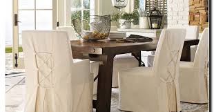 The package includes one set of chair cover. Pottery Barn Dining Room Chairs Slipcovers