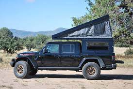 Jeep gladiator rubicon camper rental overland discovery. All In One At Summit Habitat Camper For Jeep Gladiator Is Built To Go Off Grid