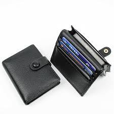 Free shipping on orders over $25 shipped by amazon. 1pcs Fashion Card Holder Pu Leather Black Business Card Case Men Credit Mini Cards Holder Wallet Coin Purse Wallets Holders