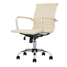 Feel free at your desk with a chair from our range, including various colours and materials. Ovios Alkynbe Beige Contemporary Ergonomic Adjustable Height Swivel Desk Chair In The Office Chairs Department At Lowes Com