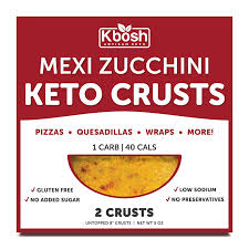 To calculate the number of net carbs in pumpkin, we subtract the number of grams of fiber from the grams of total carbs. Kbosh Keto Crusts The 1 Mexi Zucchini Keto Pizza Crust Only 1 Carb 40 Cals Per Serving Delicious Sugar Free Low Carb Crusts For Keto Friendly Recipes 4 Ez