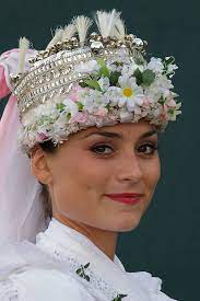Slovak Bride In 2021 European Wedding Traditional Wedding Attire Bride