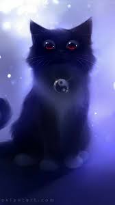 Fondo De Pantalla De Un Gato Gatos Bonitos Gatos Kawaii Gatos Tiernos Dibujos