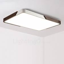 Energizer 300 lumens indoor led ceiling fixture motion sensing ceiling lights white. Retro Walnut Colour Wood Ultra Thin Rectangle Dimmable Led Flush Mount Ceiling Lights With Acrylic Shade For Bathroom Living Room Study Kitchen Bedroom Dining Room Bar Also Can Be Used As Wall