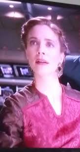 Watching Deep Space Nine & found Susanna Thompson, (Lieutenant Hollis  Mann). Very young & beautiful. I liked her with Gibbs!