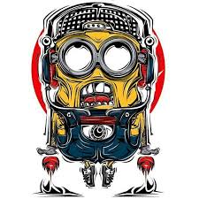  Minion I Believe I Can Fly Gambar Kartun Desain Logo