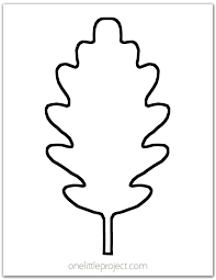 Check spelling or type a new query. Leaf Template Free Printable Leaf Outlines One Little Project