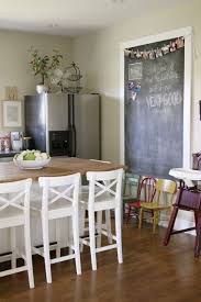 A chalkboard wall can make a dining room seem more cozy & inviting with being stylish & fun. 49 Creative Chalkboard Ideas For Kitchen Decor Digsdigs
