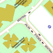 9 jalan stesen sentral 5 kuala lumpur sentral, kuala lumpur. Map Of Jalan Stesen Sentral 5