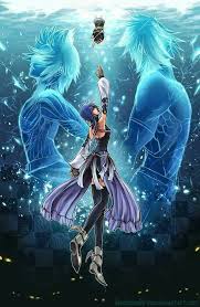 Kingdom hearts dream drop distance hd Kingdom Hearts Aqua Wallpapers Top Free Kingdom Hearts Aqua Backgrounds Wallpaperaccess