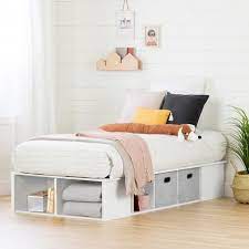 Maybe you would like to learn more about one of these? South Shore Flexible Platform Bed With Baskets Twin Walmart Canada