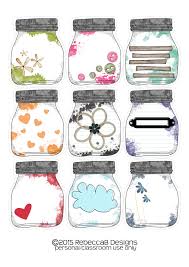 We do too, but have found one of the nicest things about these gifts is making them super personalized and handmade. Free Mason Jar Printable Planner Stickers Planner Printable Smash Books Scrapbooks Printable Planner Stickers Scrapbook Printables Free Planner Stickers