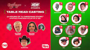 Christmas Story On Tbs Pst 2021 Aew Stars To Perform A Christmas Story Table Read For Tnt Tbs Tie In