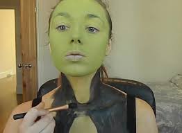 diy green face makeup saubhaya makeup