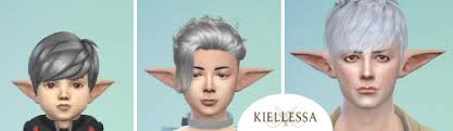 Another massively popular set of elf ears! Love 4 Cc Finds Kiellessa I Ve Made My Elf Demon Pointed Ears