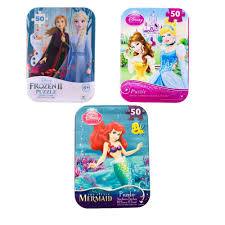 They're equally good for kids learning how to spell, for adults wanting to stimulate their mind, or for senior citizens looking to keep their minds sharp. 3 Collectible Girls Mini Jigsaw Puzzles In Travel Tin Cases Disney Kids The Tree Princesses The Little Mermaid Frozen Gift Set Bundle 48 50 Pieces Buy Online In Guatemala At Desertcart 47454644