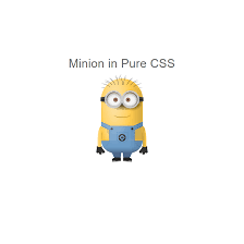 Minion In Pure Css Fribly Coding Tutorials Coding Css