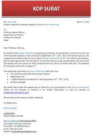 Personal letter is a letter that is used for personal gain. Buat Undangan Formal Dalam Bahasa Inggris Brainly Co Id