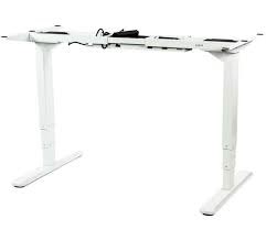 Cable management space (to keep everything neat). Electric Sit Stand Height Adjustable Table Base