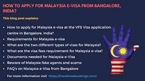 There is no requirement to visit indian embassy or indian high commission or. How To Apply For An Online Malaysia E Visa From Bangalore India