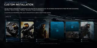 The handy menu was detailed by achievement hunter extraordinaire maka, as sent to us by reader beau (thanks, btw). Halo The Master Chief Collection Installation Microsoft Community