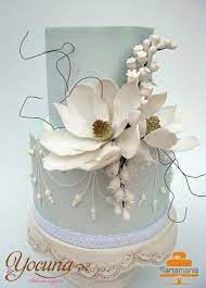 20 Pretty Awesome And Wonderful Cakes Page 7 Of 20 Wedding Cake Simple Elegant Flower Cake Floral Cake