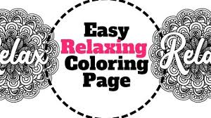 relaxing coloring page free printable adult coloring sheet paper flo designs