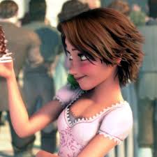 Princess Lenore All Tangled Up In Disney Rapunzel Short Brown Rapunzel Short Hair Tangled Rapunzel Hair Rapunzel Hair
