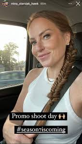 Good Bones' Star Mina Starsiak Hawk Teases Season 7 With 'Promo Shoot Day'  Photo