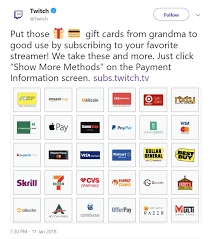 We recommend creating a paypal account but you can also pay using a credit card and debit card through paypal without an account by. Amazon Owned Twitch Removes Crypto Payments For Subscriptions Coindesk