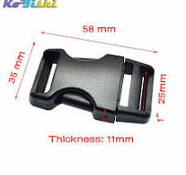 Plastic Side Release Buckles Backpack Straps Webbing 19mm ...