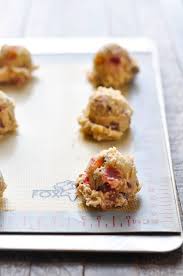These are bite sized fruitcakes. Fruitcake Cookies The Seasoned Mom