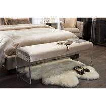 With the variety of colors and styles available on hayneedle, there is something for every bedroom design. Acrylic Lucite Bench Wayfair