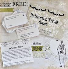 A halloween game can turn your party into a spooky, silly good time. Freebie Printable Halloween Trivia Game Scrap Booking
