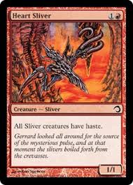 I know, i know… seems a bit nuts right? Heart Sliver Premium Deck Series Slivers Gatherer Magic The Gathering